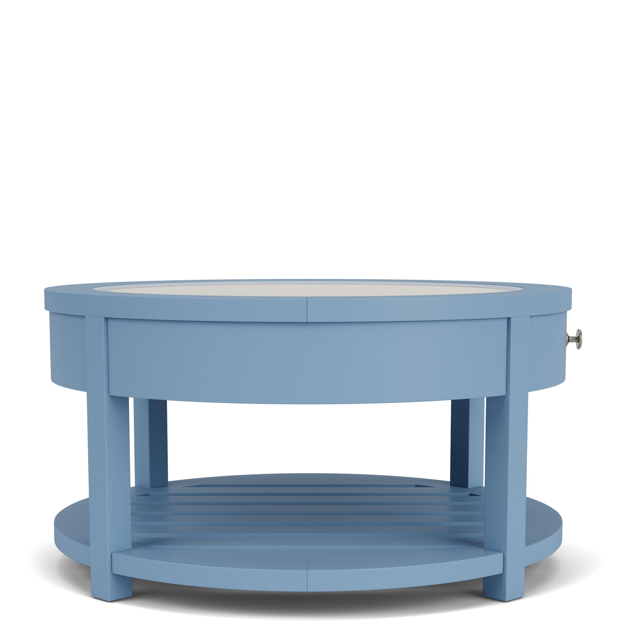 Rosalie - Round Cocktail Table - Blue