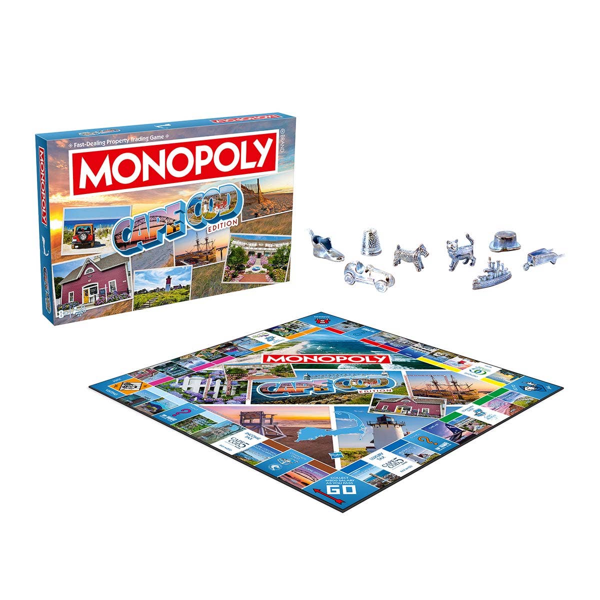 Cod Monopoly Cape Cod, MA Monopoly Board Game – Setting The Space