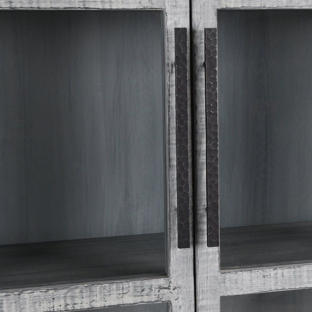 Simon - Tall Cabinet - Antique Blue