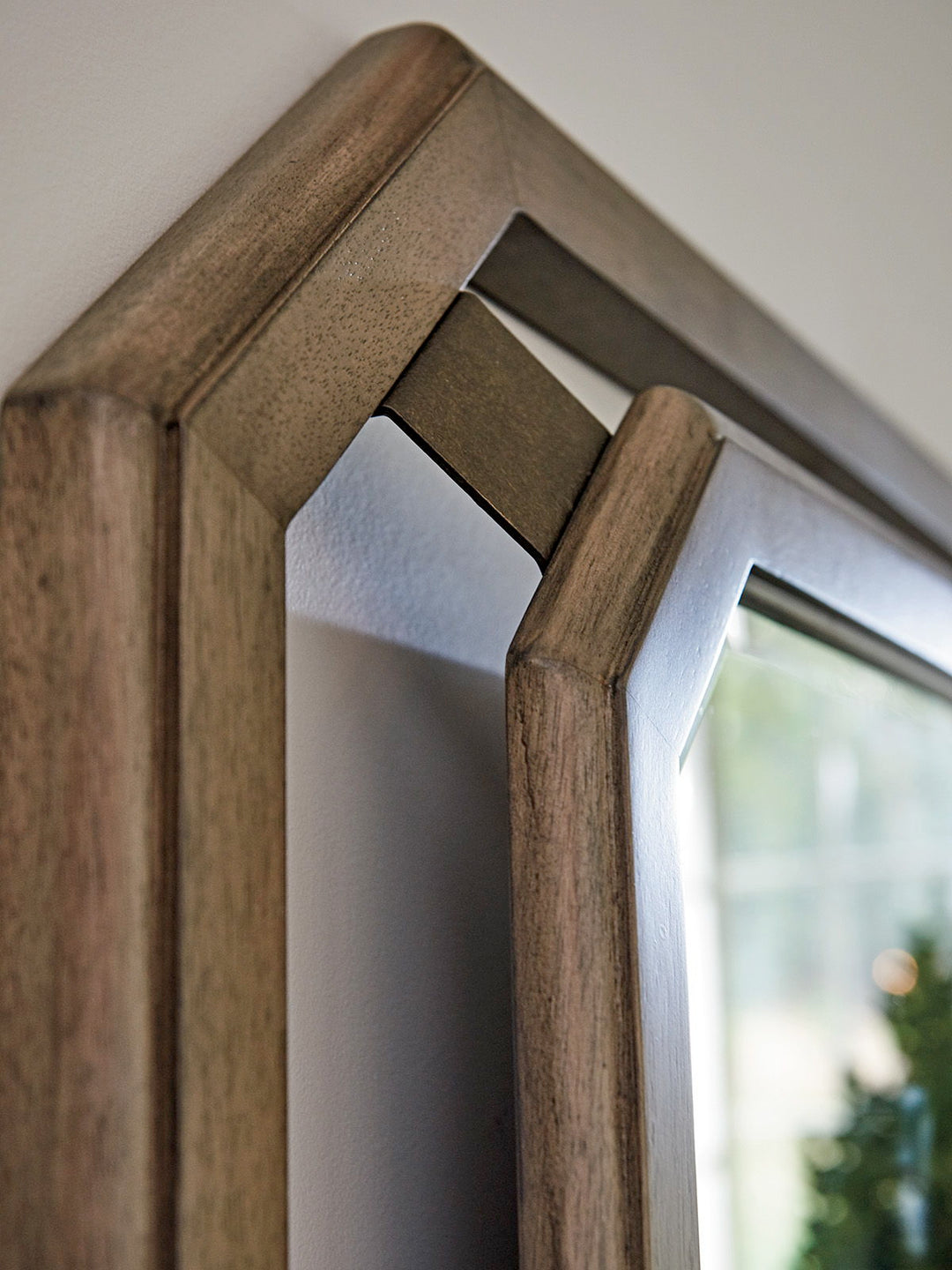 Cypress Point - Callan Square Mirror - Light Brown