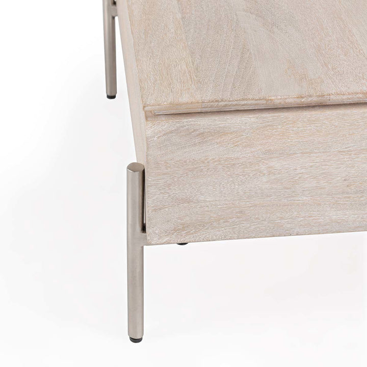 Rocklin - Double Lift Top Coffee Table - White
