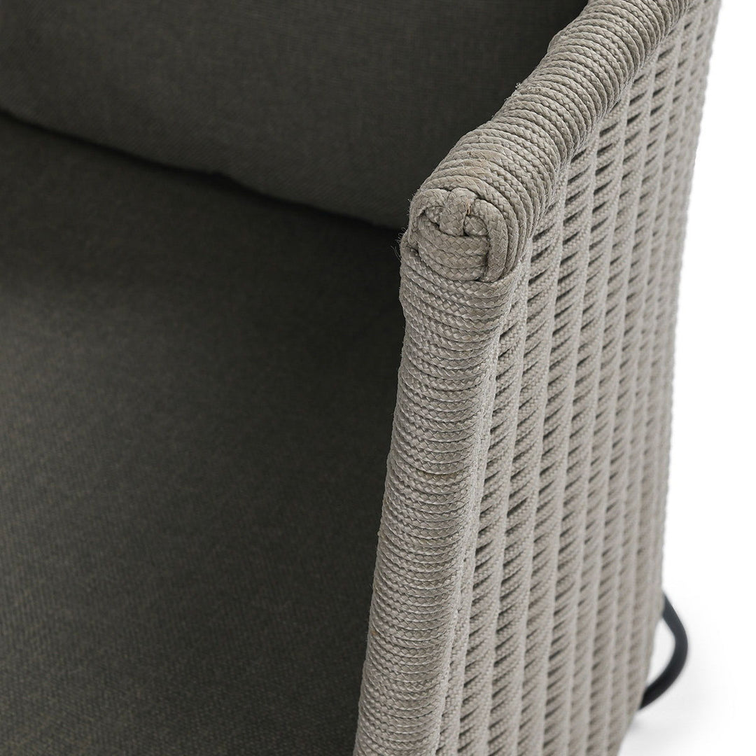 Raylan - Outdoor Accent Chair - Dark Gray