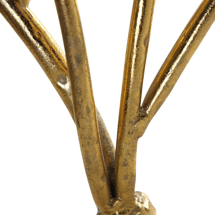 Gold Branches - Decorative Fireplace Screen - Gold
