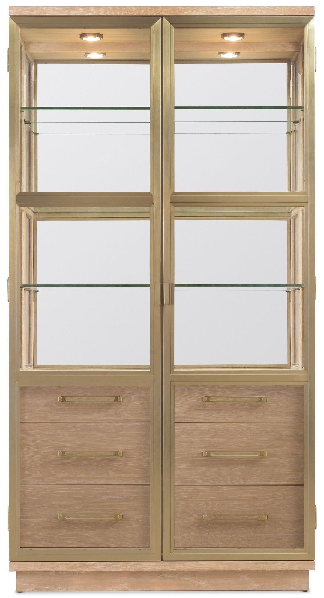 Banyon Bay - Display Cabinet - Desert Oak