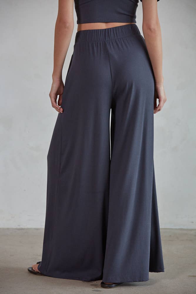 RJ3137 | THE KALI PANTS: Washed Black / L