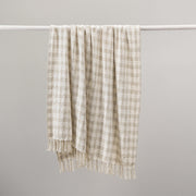 Sari - Throw 50 x 70 - Natural / Ivory