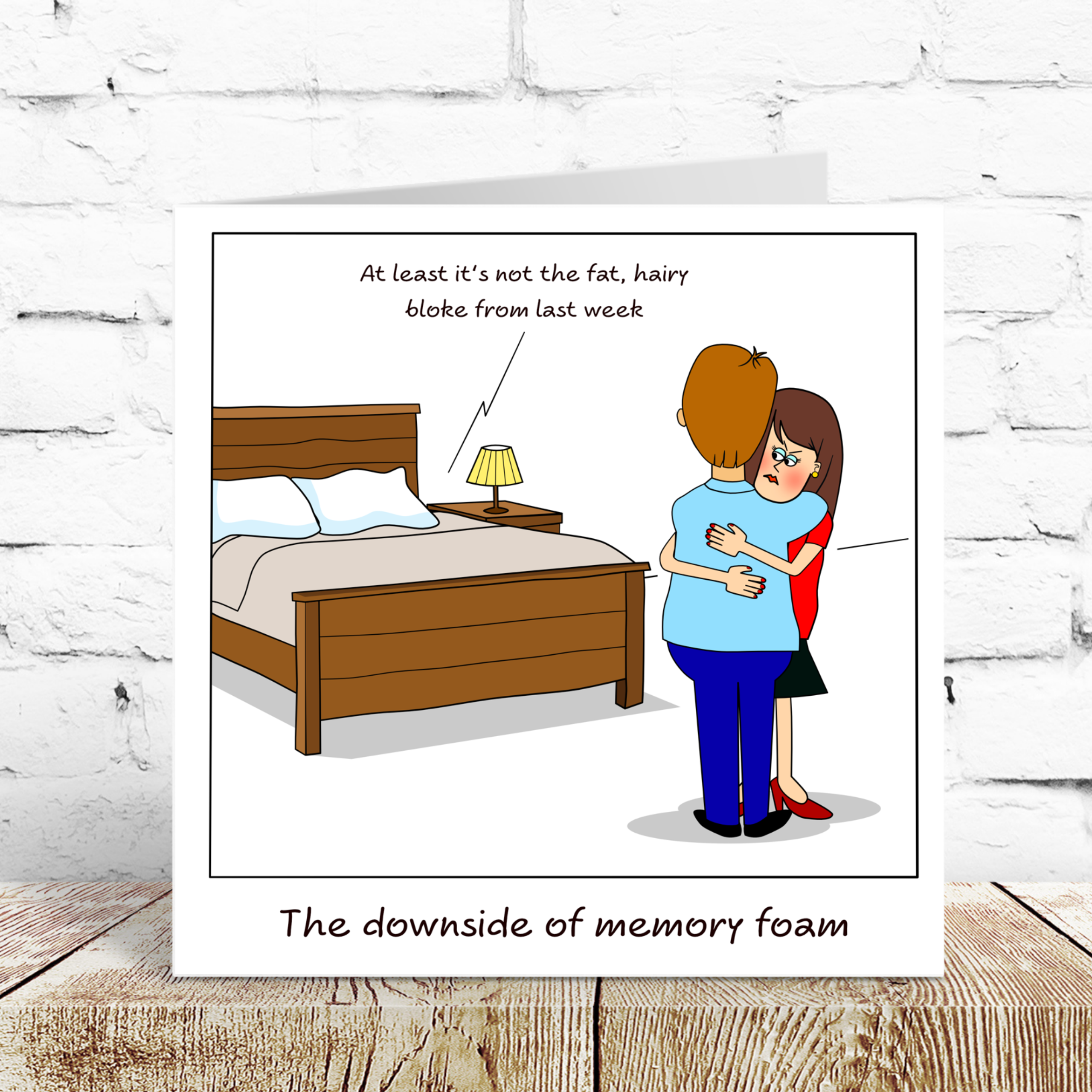 Funny Birthday Card for Girl Female Friend Dating Boyfriend Humour Cheeky Naughty Sexy Cute