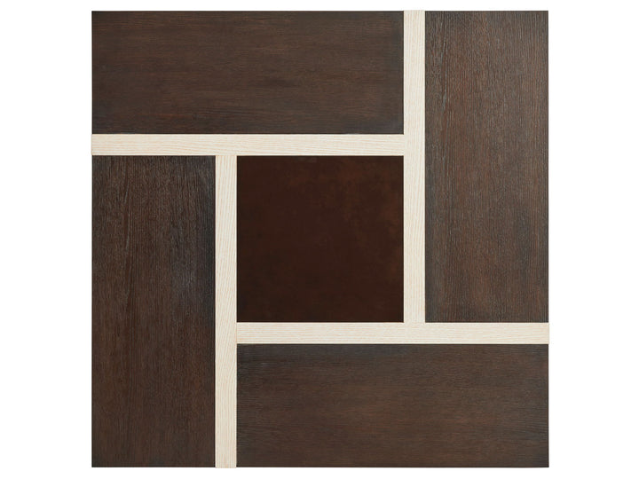 Park City - Solace Square Cocktail Table - Dark Brown