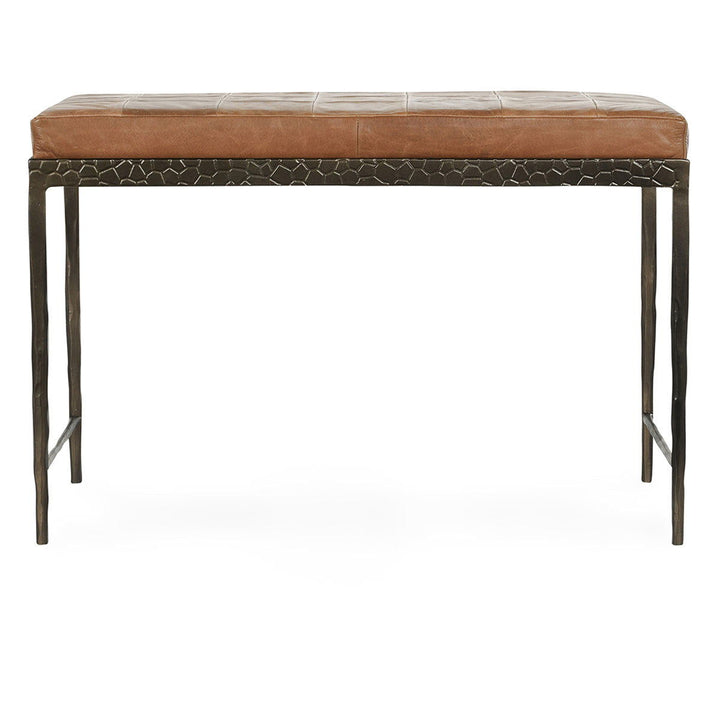 Malo - 28" Leather Bench