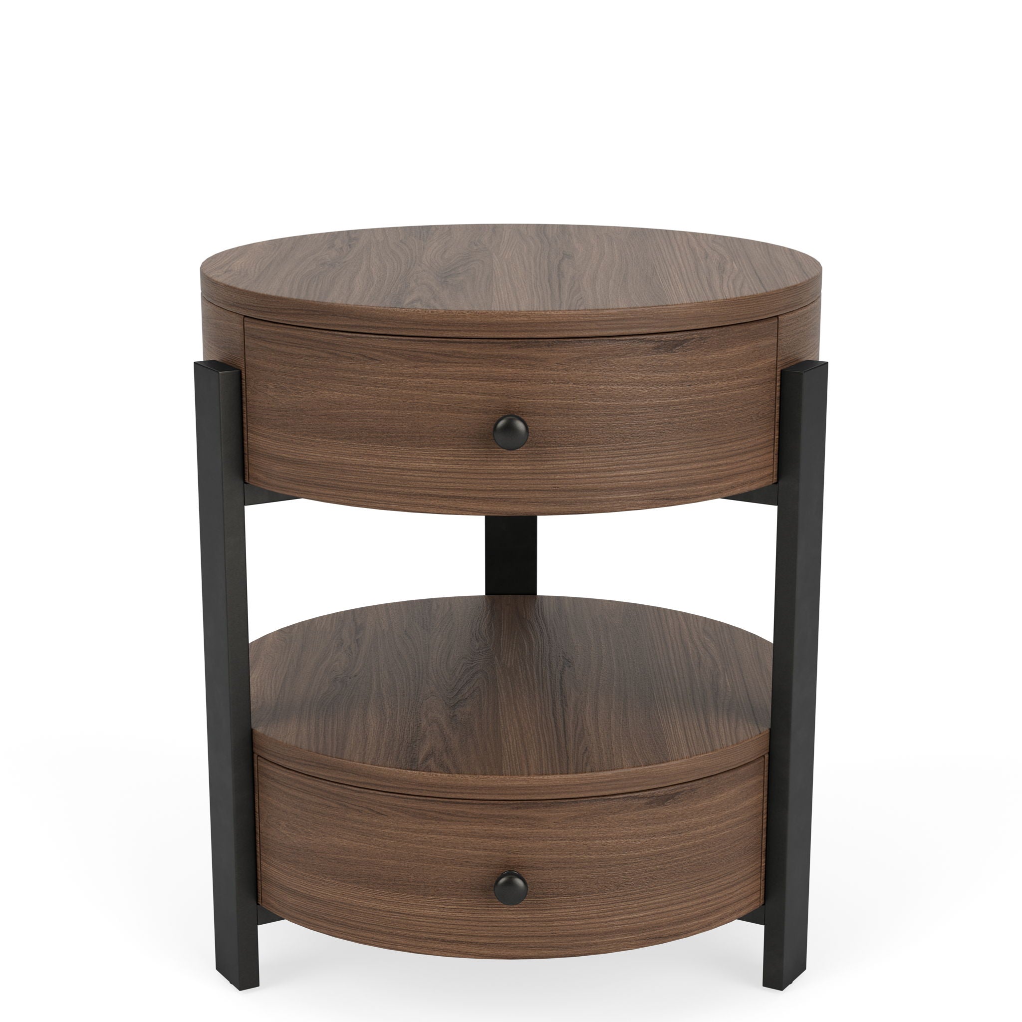Nova - End Table - Nouveau Walnut