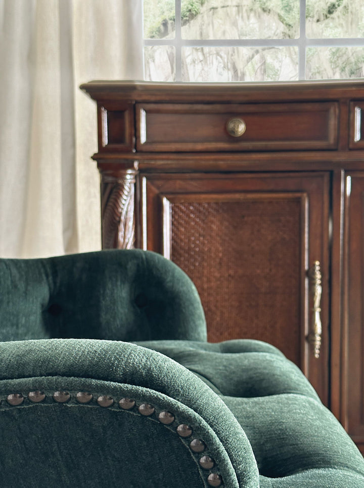 Charleston - Four Door-Three Drawer Buffet - Dark Brown