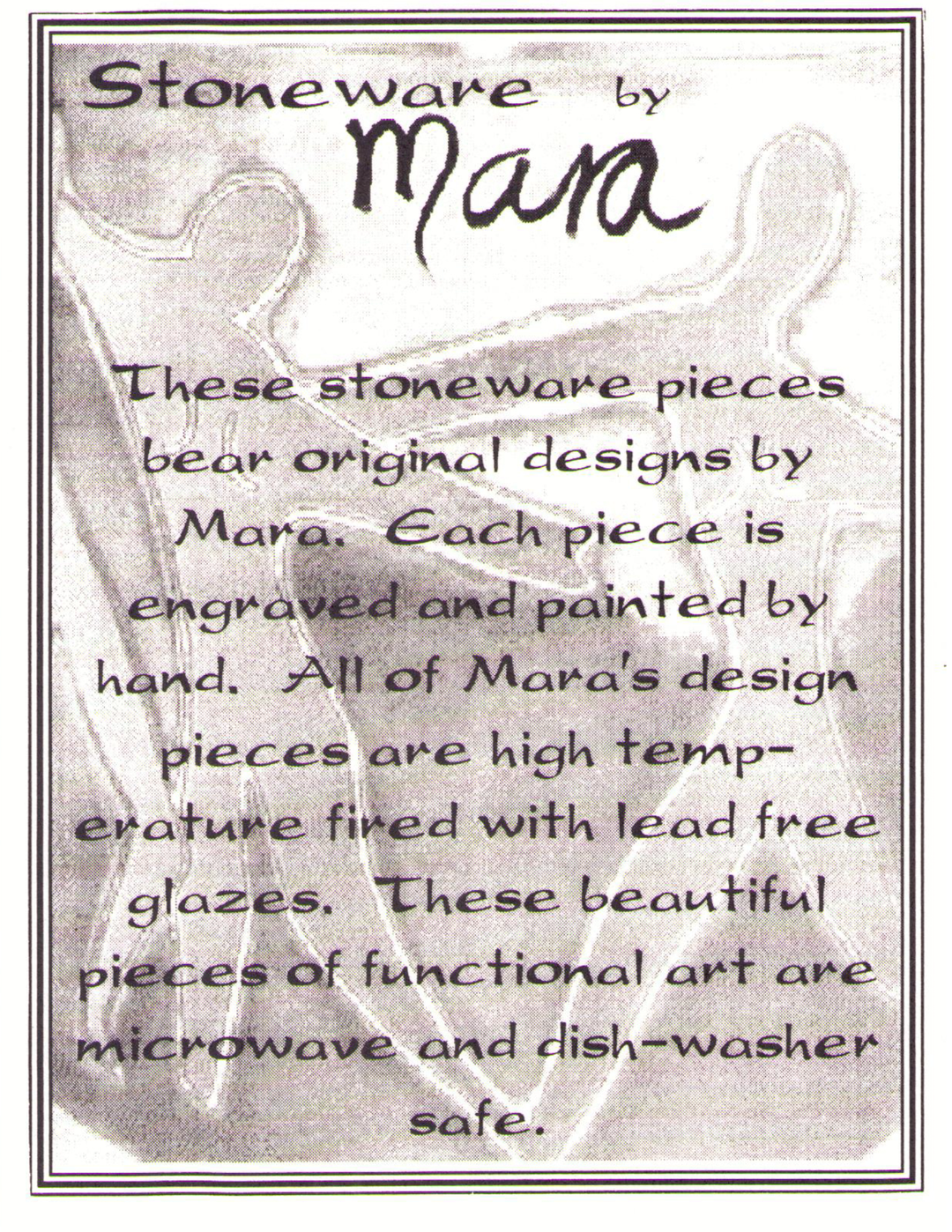 Mara Stoneware Sail Boats Mug