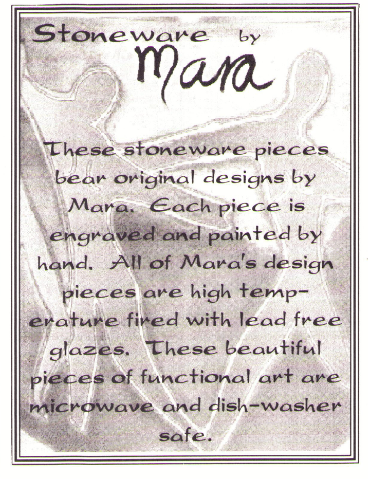 Mara Stoneware Sail Boats Mug