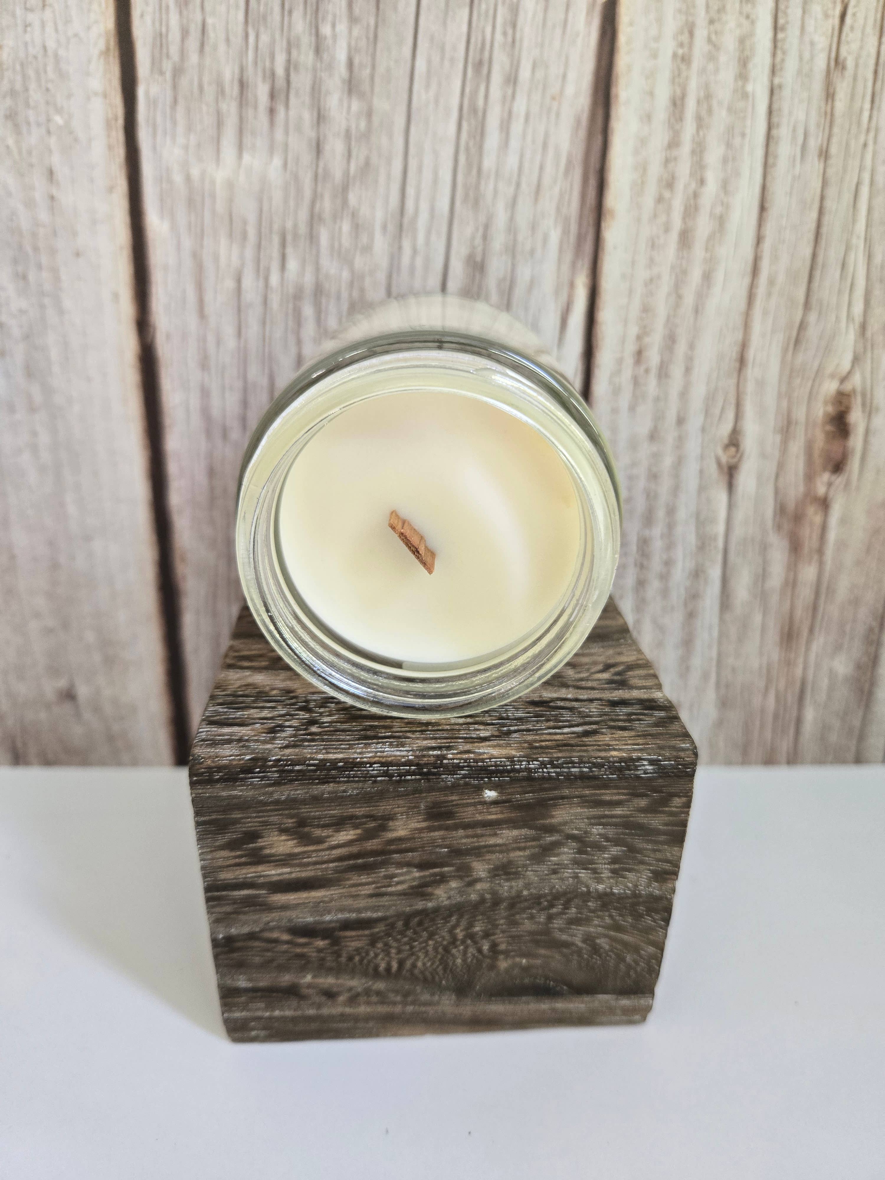 Cape Cod Soy Wax Crackling Wooden Wick Candle bulk wholesale : 8oz