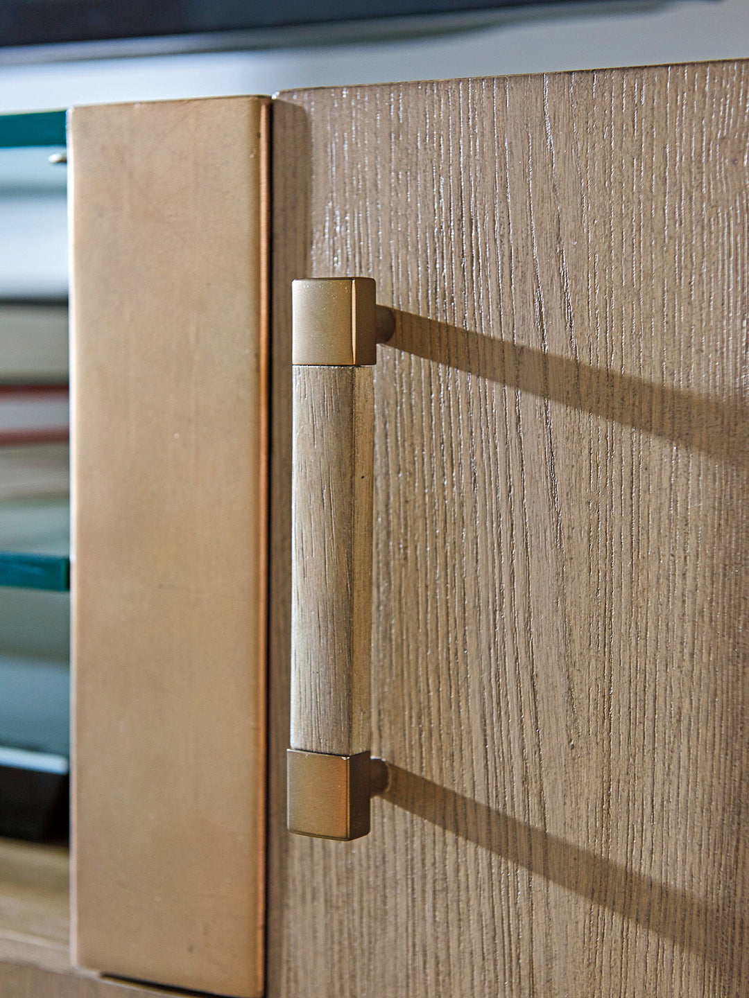 Shadow Play - Turnberry Media Console - Light Brown