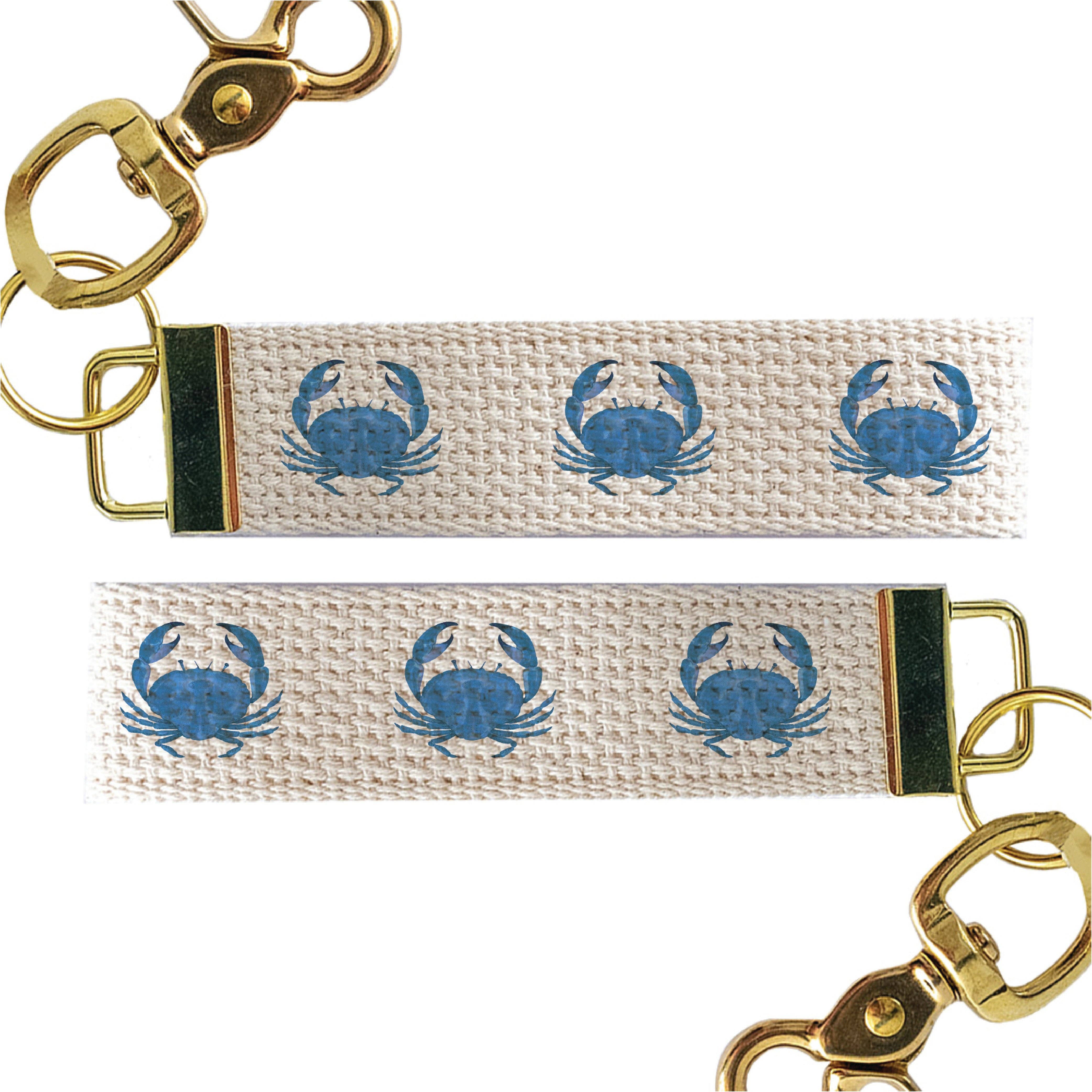 Blue Crab Keychain