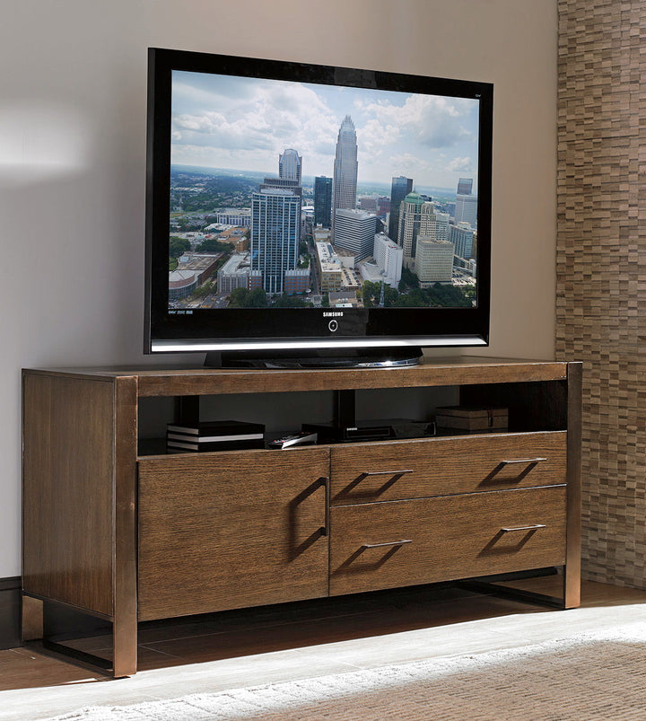 Cross Effect - Paramount Media Console - Dark Brown
