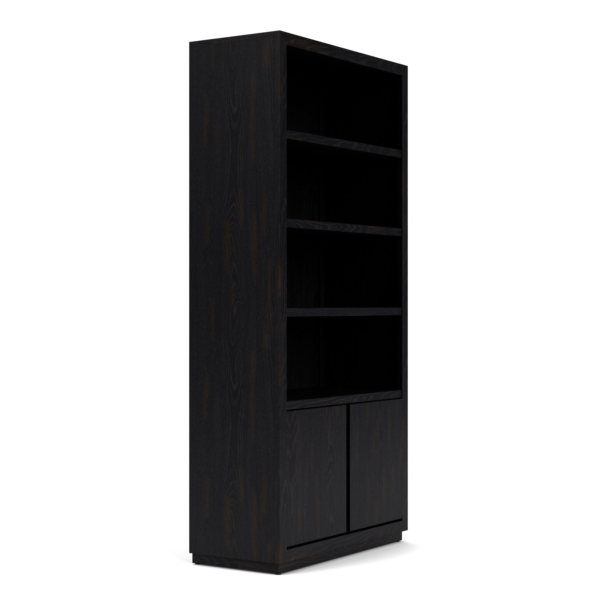 Westwood Dark - Bookcase - Whiskey / Ebony Whiskey Oak