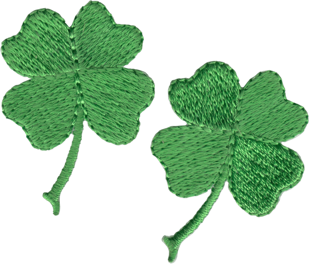 Patch - Four Leaf Clover - Set Of Two