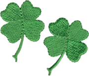 Patch - Four Leaf Clover - Set Of Two