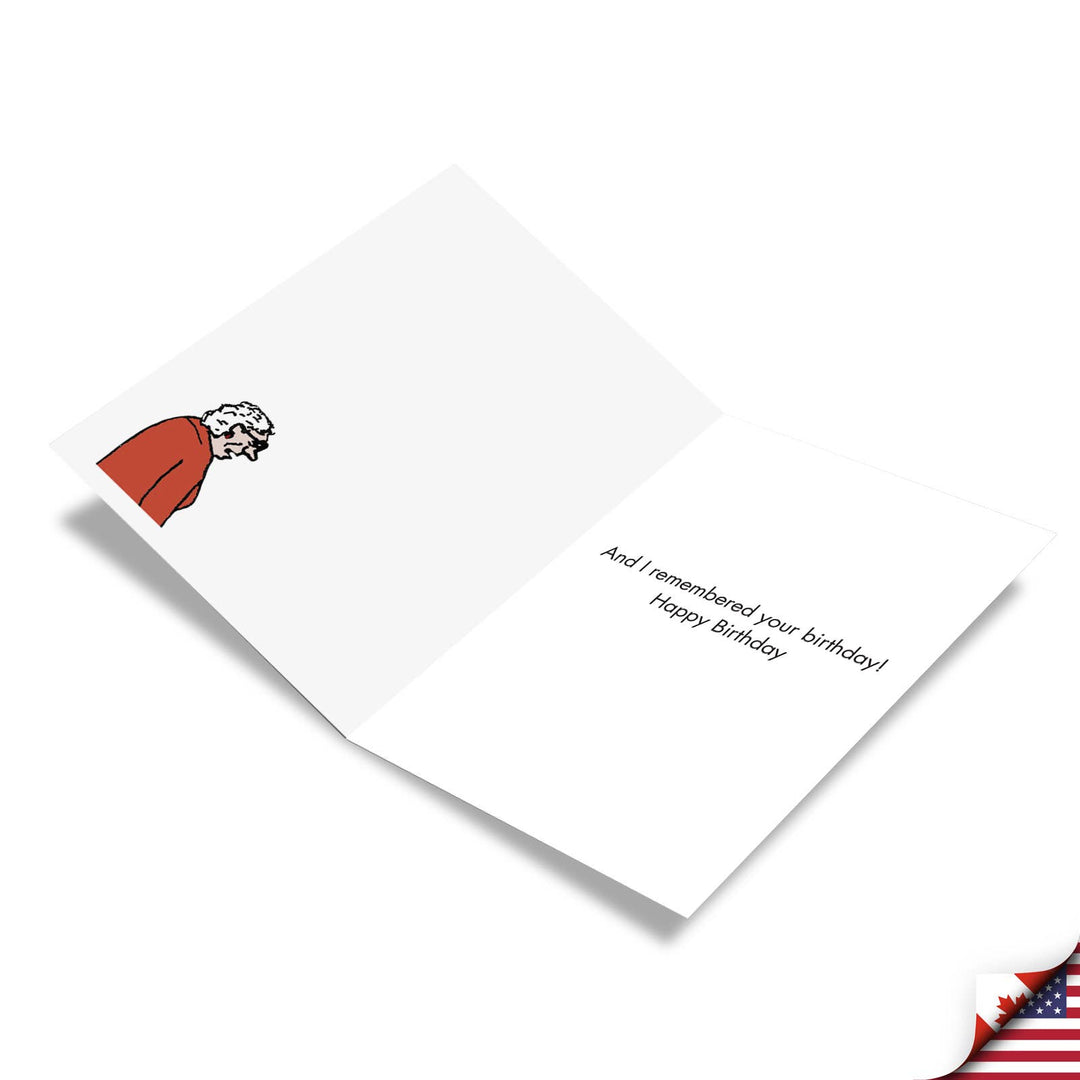 NobleWorks - Dollar Store Greeted Birthday Card