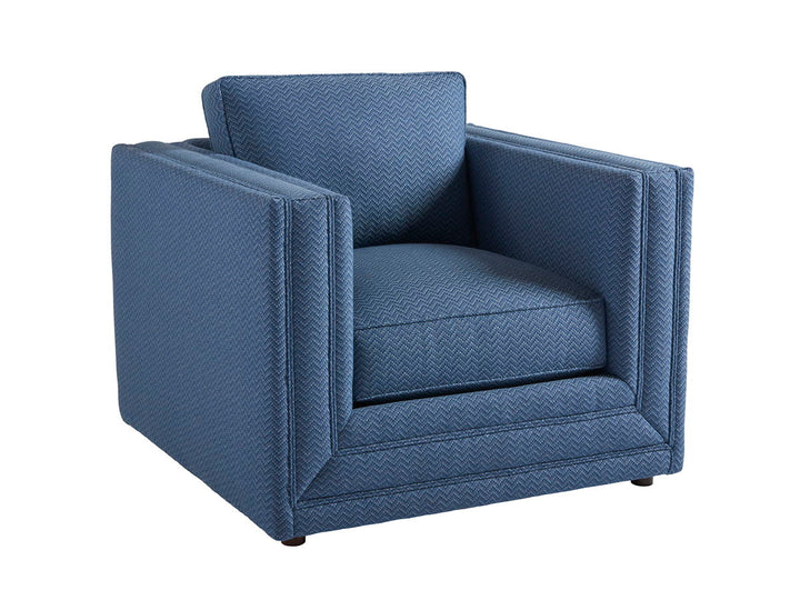 Barclay Butera Upholstery - Mercer Chair - Blue