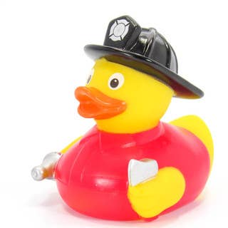 Fireman Rubber Duck  