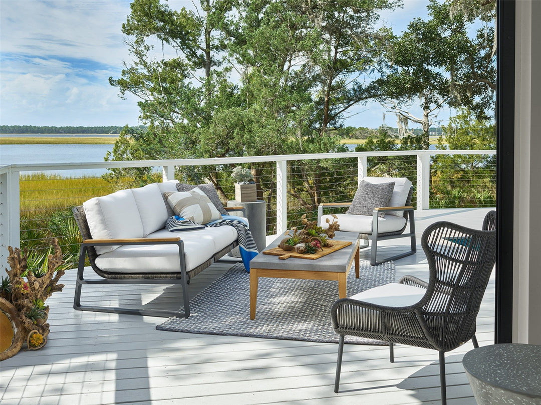 Coastal Living Outdoor / San Clemente - Lounge Chair - Black
