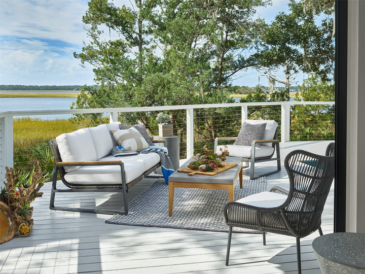 Coastal Living Outdoor / San Clemente - Lounge Chair - Black