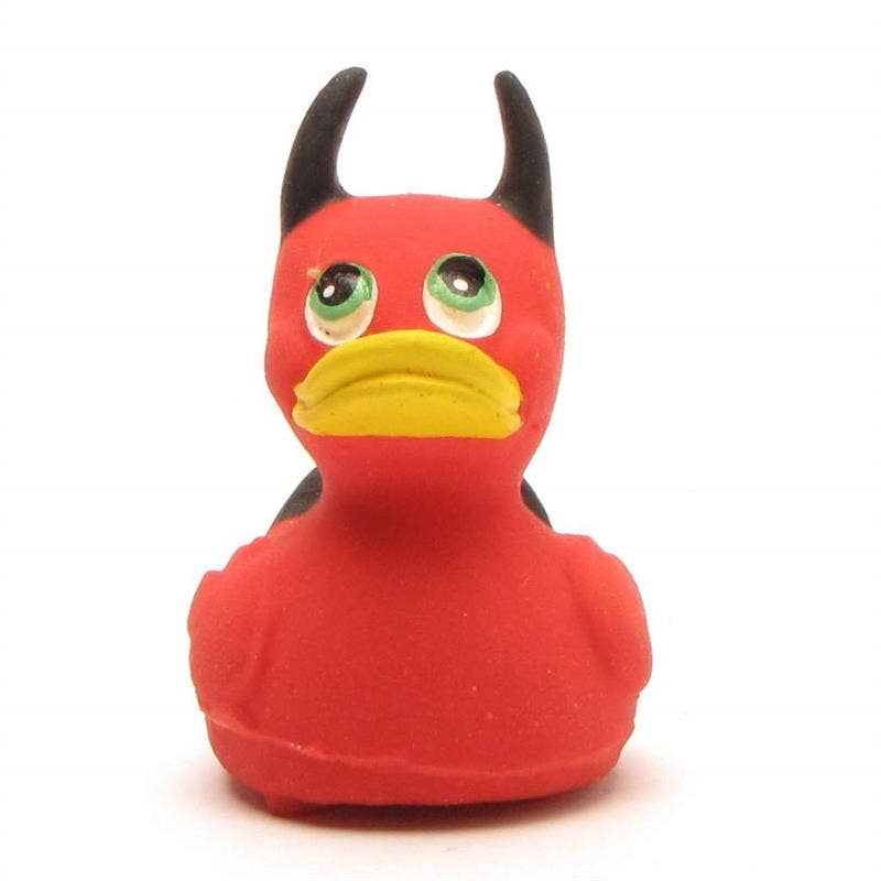 Mini Rubber Duck Devil Duck - rubber duck
