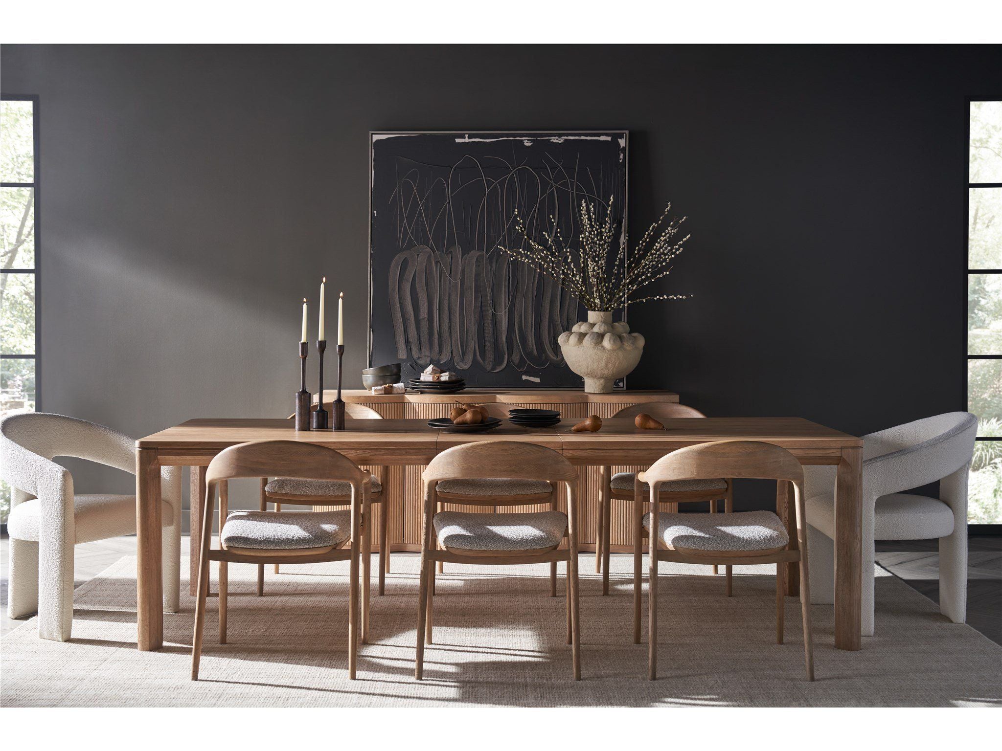 Modern - Echo Dining Arm Chair