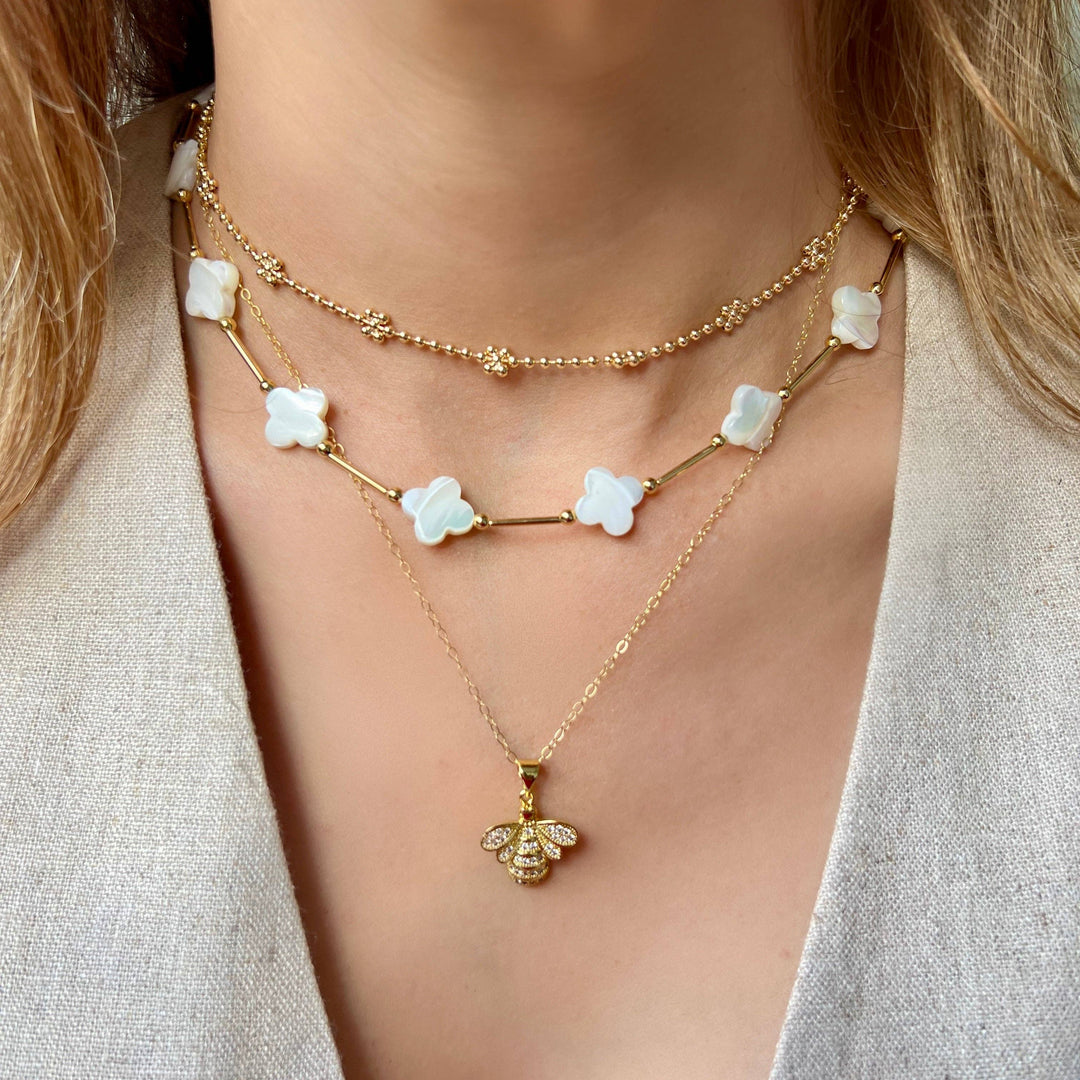 Rosie in Gold Necklace