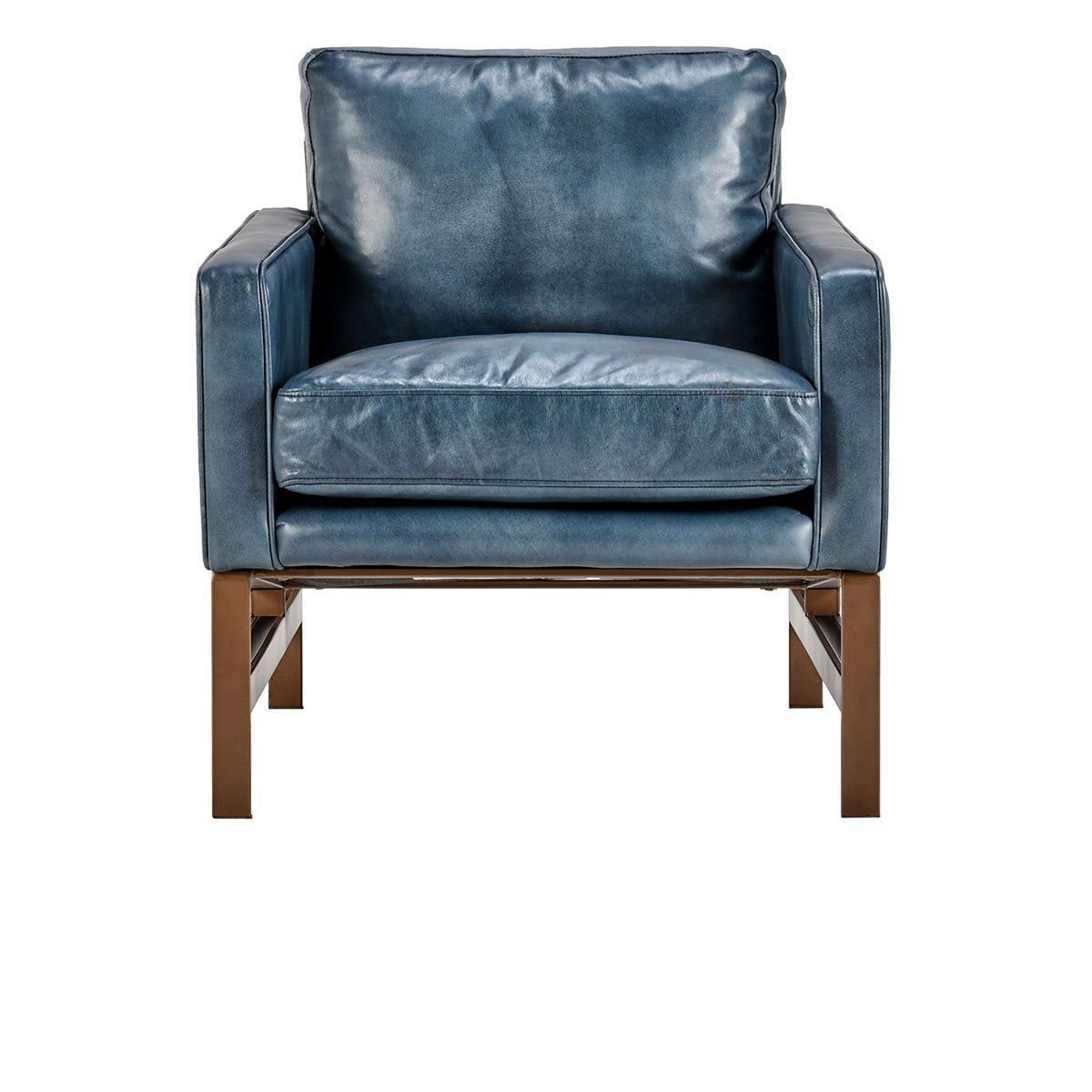 Chazzie - Club Chair - Ocean Blue