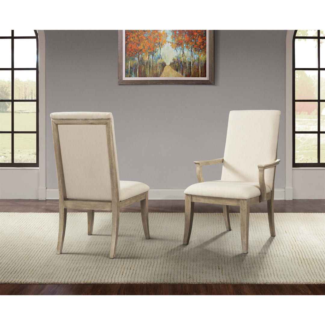 Sophie - Upholstered Arm Chair (Set of 2) - Natural