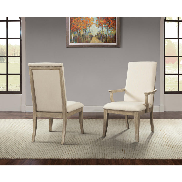 Sophie - Upholstered Arm Chair (Set of 2) - Natural