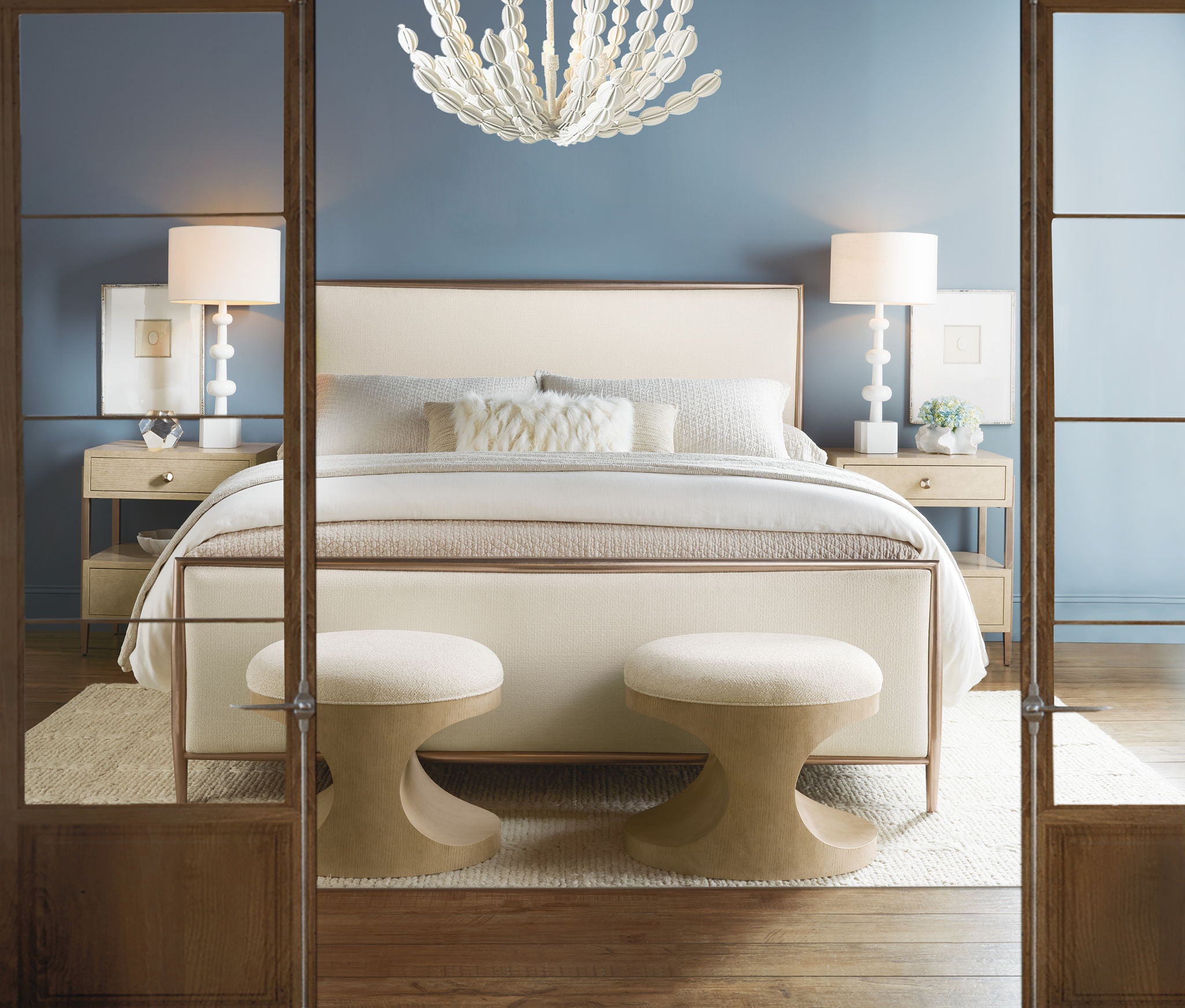 Westwood - Two-Drawer Nightstand - Beige