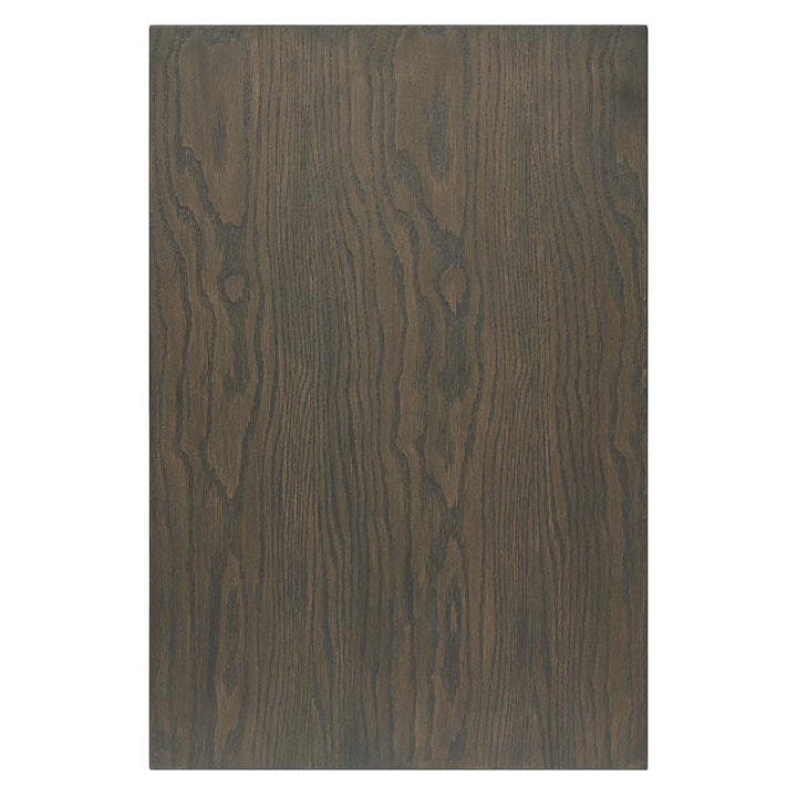 Hyde - Rectangular Chairside Table - Dark Brown