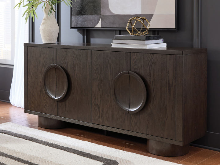 Veeda - Dark Brown - Accent Cabinet