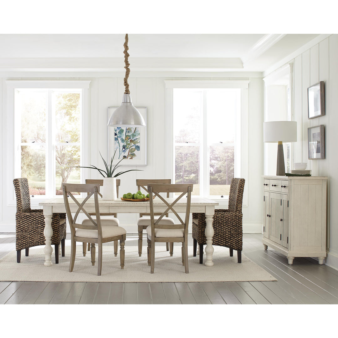 Aberdeen - Sideboard - Weathered Worn White