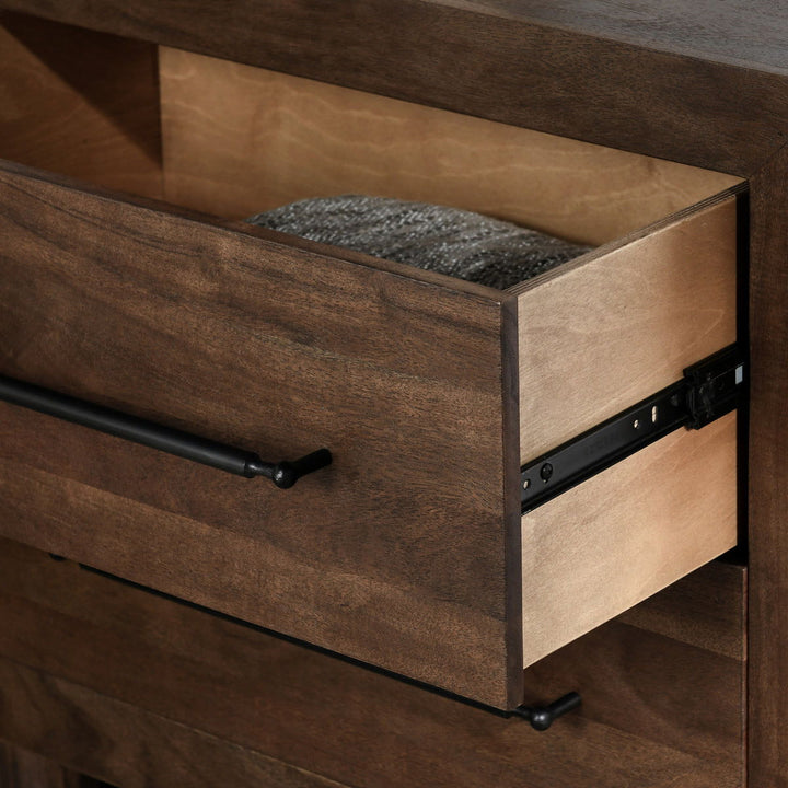 Jaxon - 2 Drawer Nightstand - Cocoa Brown