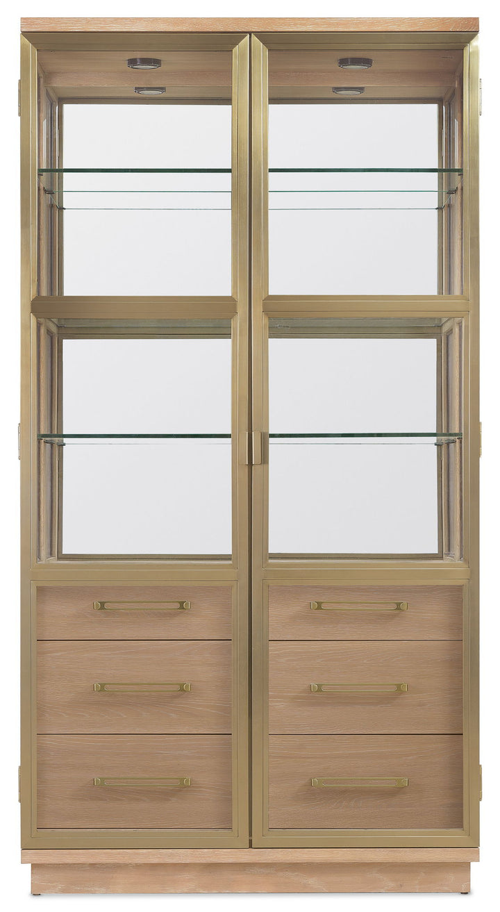 Banyon Bay - Display Cabinet - Desert Oak