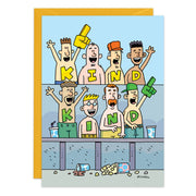 Kind Fans Thank You Card - 9449