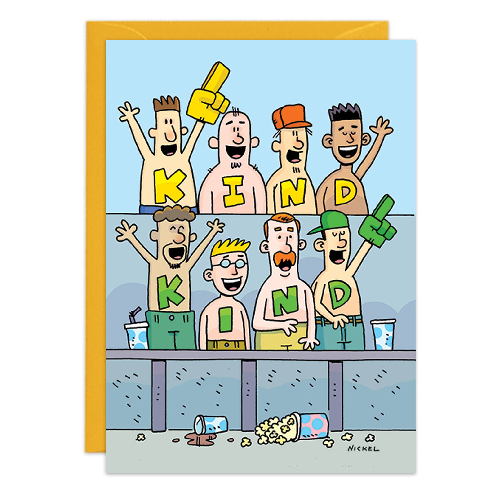 Kind Fans Thank You Card - 9449