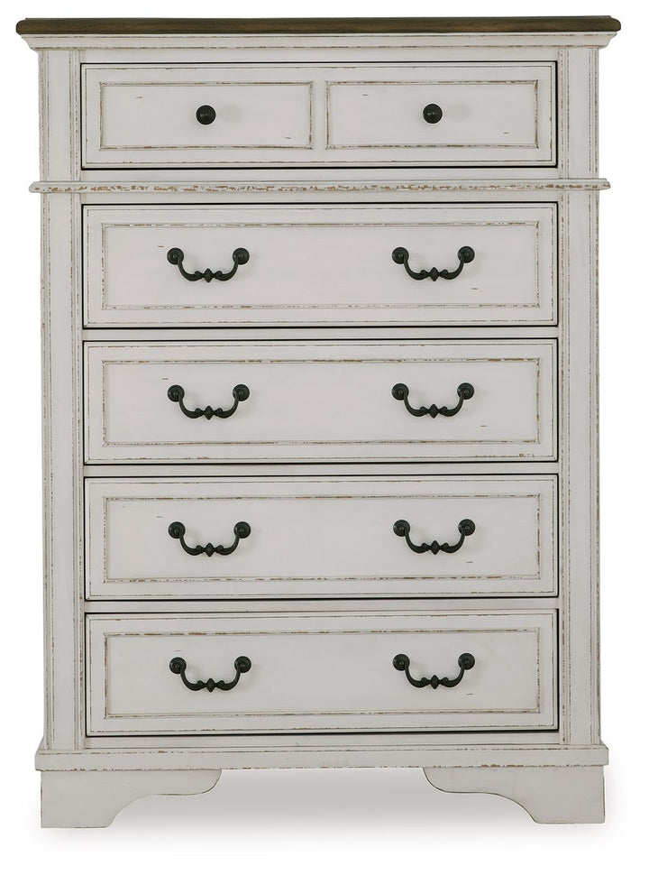 Blendon - Two-tone - Five Drawer Chest