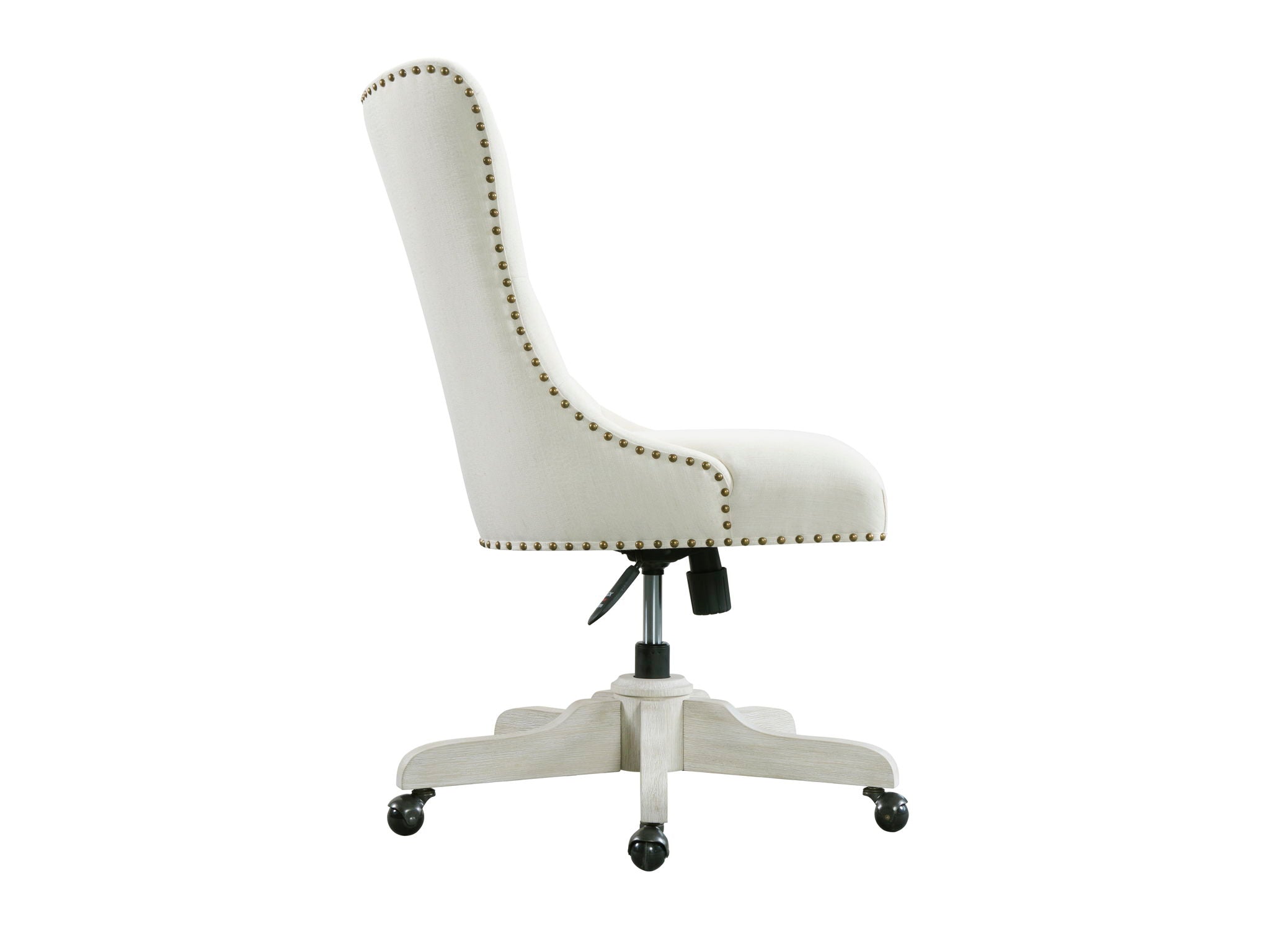 Maisie - Upholstered Desk Chair - Champagne