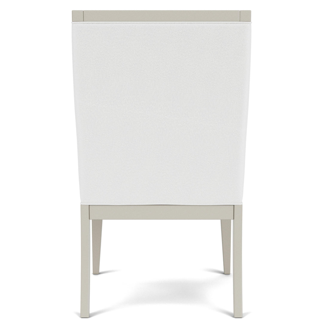 Hepburn - Upholstered Host Chair (Set of 2) 2" - White