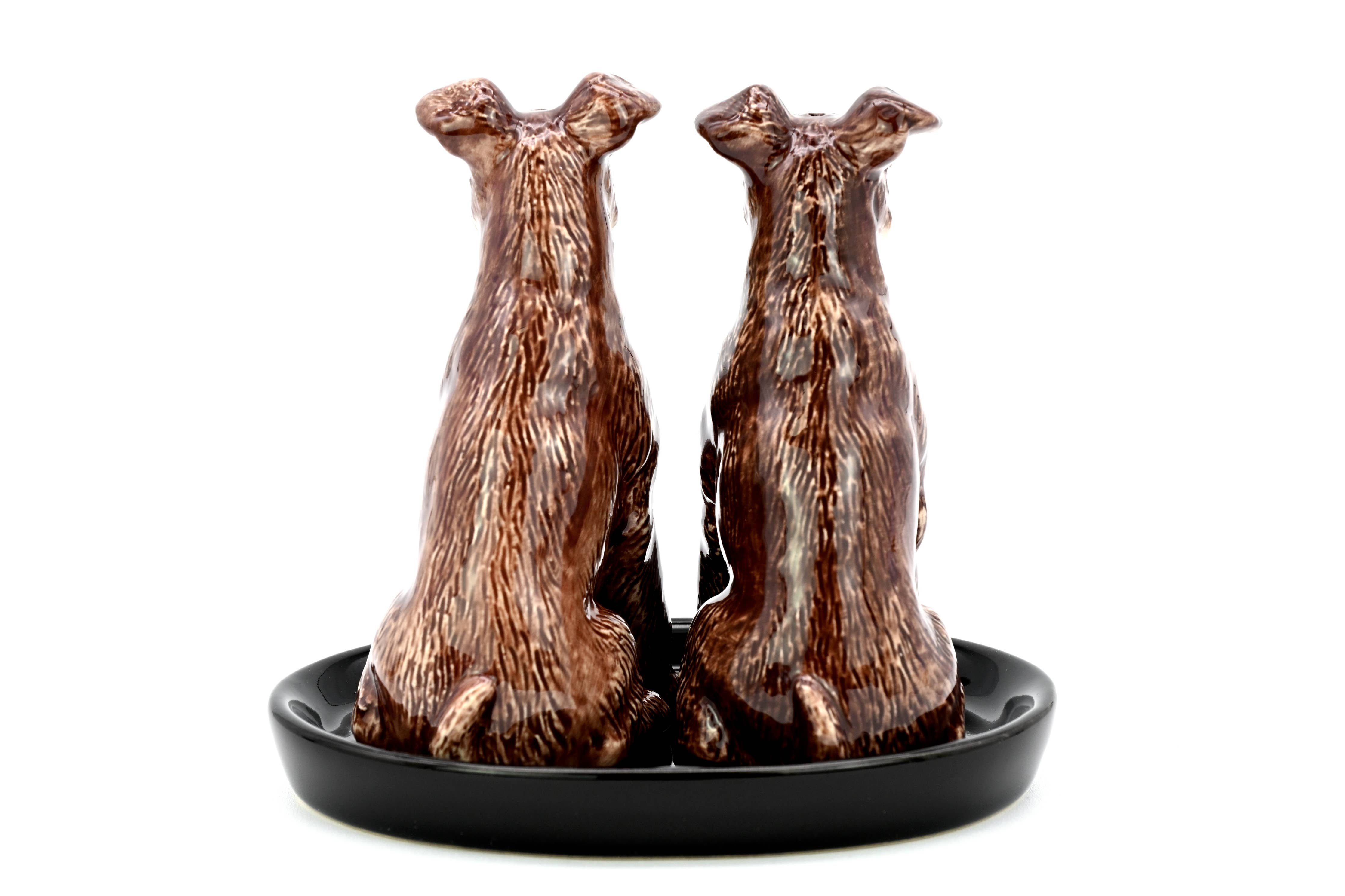 SP909 SALT AND PEPPER SHAKER Schnauzer