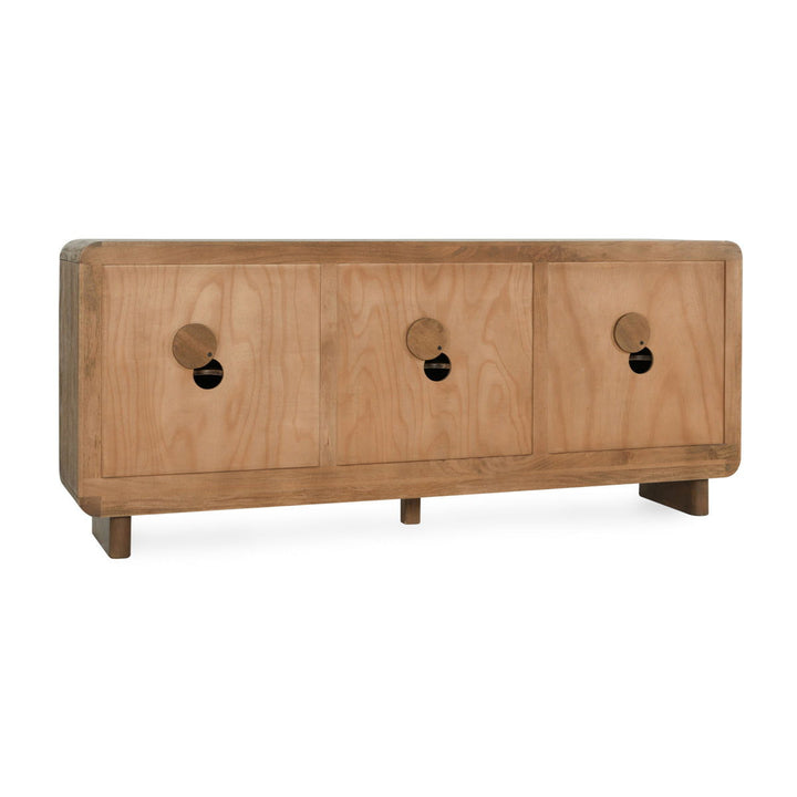 Vally - Wood 6 Door Buffet - Natural