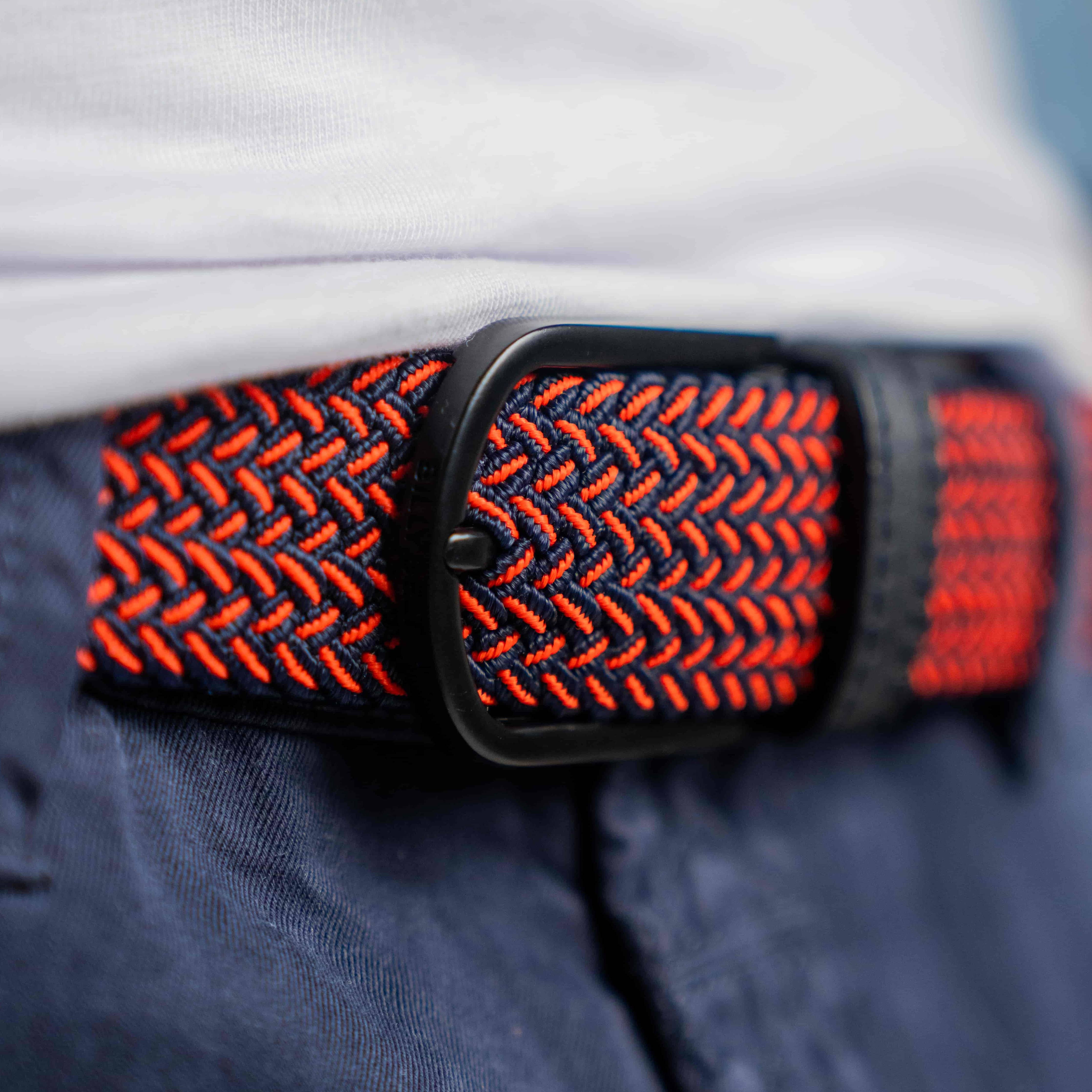 Kyoto elastic braided belt: Size 1