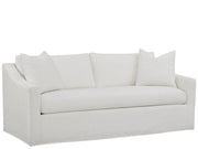 Augustine - Slipcover Apartment Sofa - White